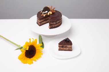 Beyaz bir masada kavramsal tatlılara yakın durun.