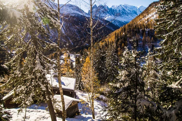 Chamonix, haute savoie, Frankrike — Stockfoto