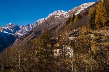 La salle, val aoste, italya