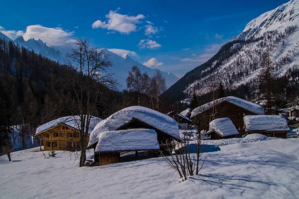 Montroc,chamonix,haute savoie,france — 스톡 사진