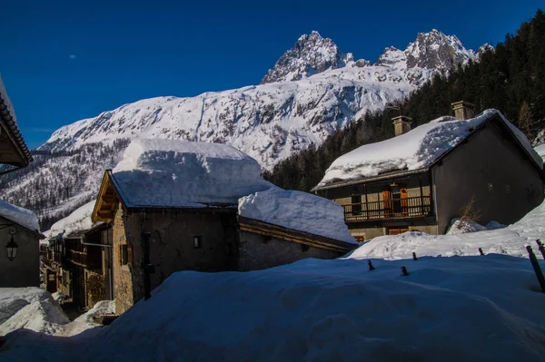 Montroc, chamonix, haute savoie, france — Foto de Stock