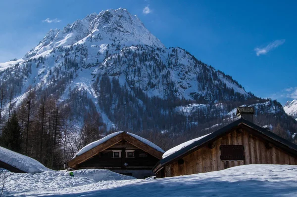 Buet, chamonix, haute savoie, france — Foto de Stock