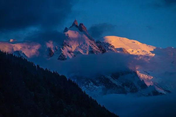 Argentiere, chamonix, haute savoie, frankreich — Stockfoto