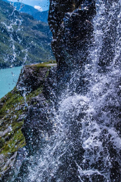 Dam mauvoisin,valais,swiss — Zdjęcie stockowe