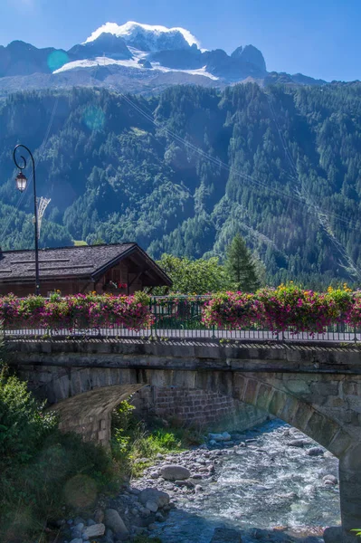 Argentiere, chamonix, haute savoie, frankrijk — Stockfoto