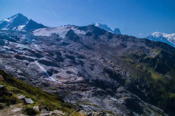 Glaciar de gira, chamonix, haute savoie, francia —  Fotos de Stock