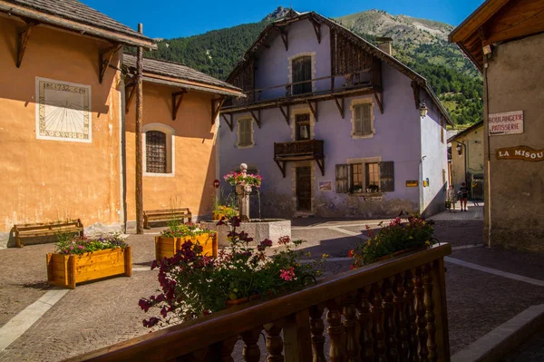 Ceillac queyras in hautes alpes in france — Stok fotoğraf