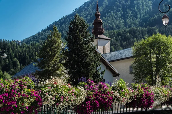 Argentiere, chamonix, haute savoie france — Stockfoto