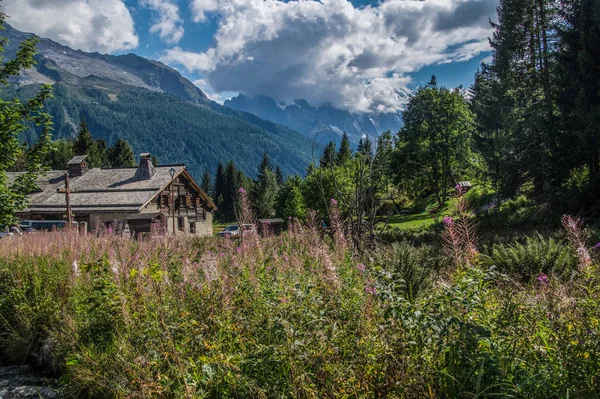 Trelechamps, chamonix, haute savoie, Γαλλία — Φωτογραφία Αρχείου