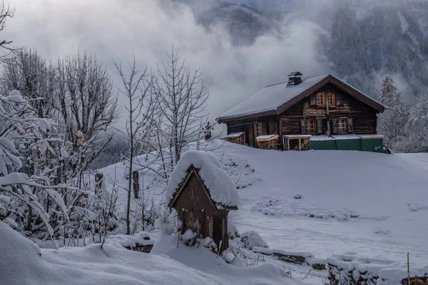 Montroc, chamonix, haute savoie, france — Foto de Stock