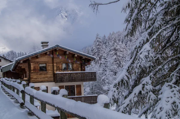 Trelechamps, Chamonix, Haute Savoie, Frankreich — Stockfoto