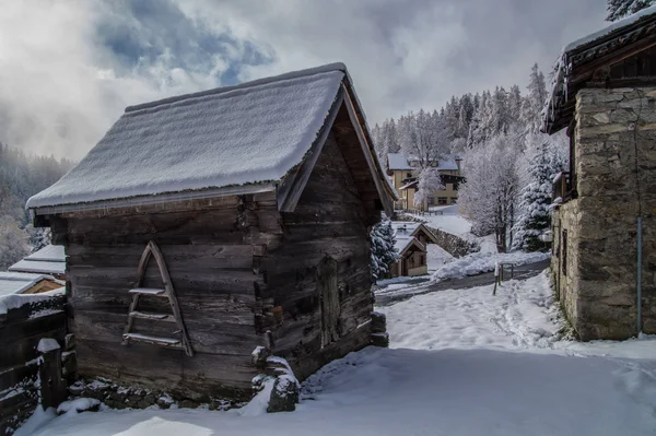 Trelechamps, Chamonix, Haute Savoie, Frankreich — Stockfoto