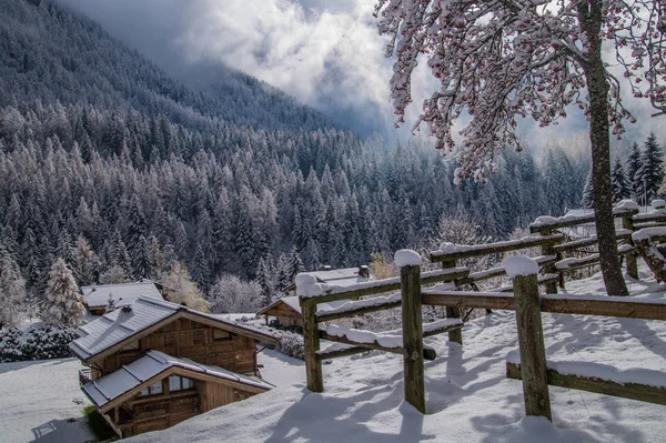 Trelechamps, chamonix, haute savoie, france — Foto Stock