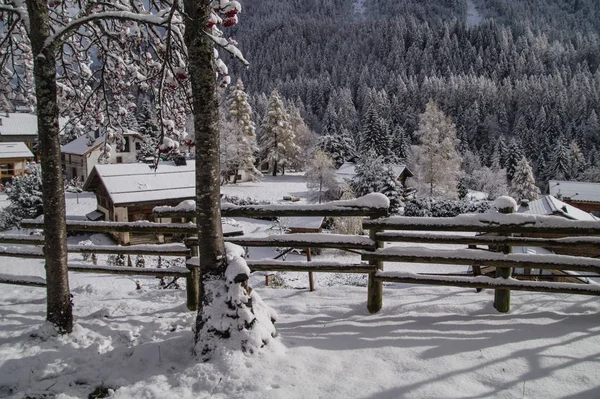 Trelechamps, chamonix, haute savoie, Francja — Zdjęcie stockowe