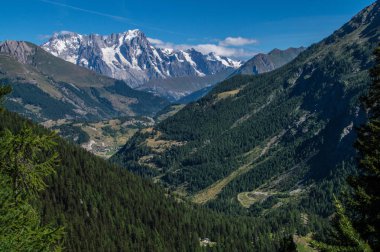 La thuile, val d 'aoste, İtalya