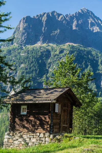 Les granges, vallorcine, haute savoie, Frankreich — Stockfoto