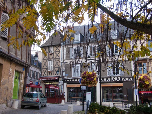 Plaats gordaine, bourges, cher, bes, frankrijk — Stockfoto