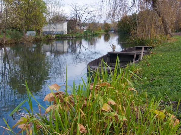 Marais, bourges, cher,, berry, france — Foto de Stock