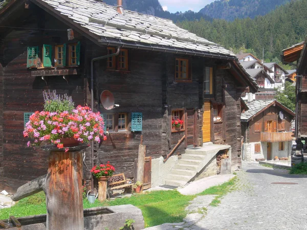 Blatten, Valais, İsviçre — Stok fotoğraf