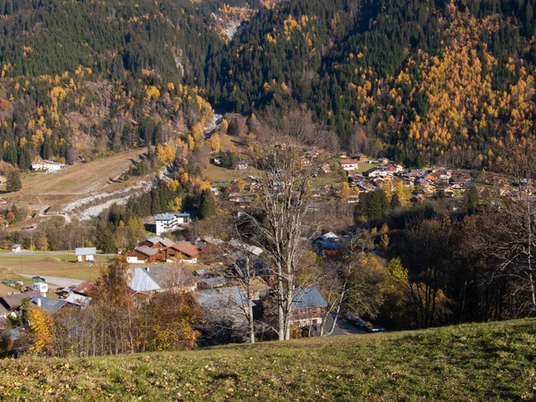 Col Joly Comtamines Montjoie Haute Savoie França — Fotografia de Stock