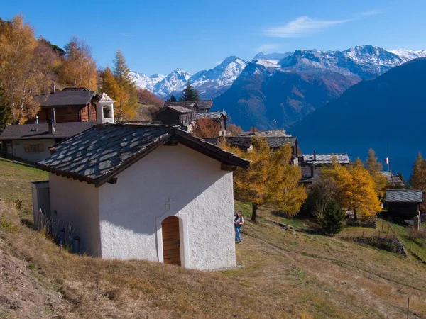 Ausserberg Valais Suiza —  Fotos de Stock