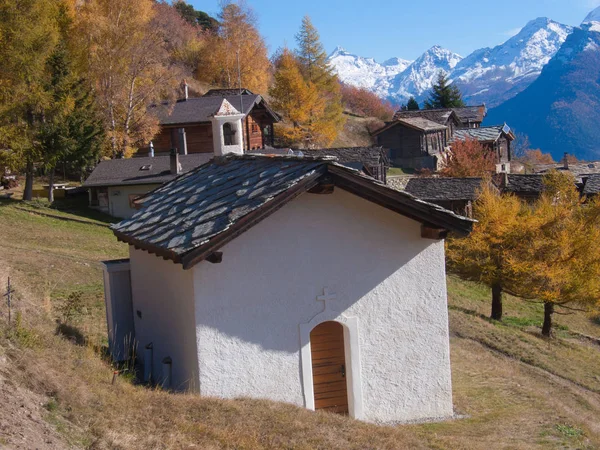 Ausserberg Valais Swiss — Zdjęcie stockowe