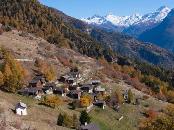 Ausserberg Valais Swiss — Zdjęcie stockowe