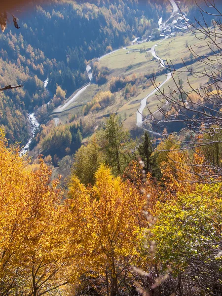 Vallon Thuile Elevaz Val Aosta Itálie — Stock fotografie