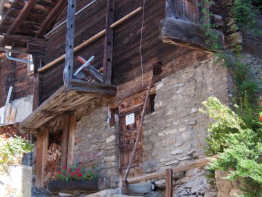 Paysage du valais, suisse