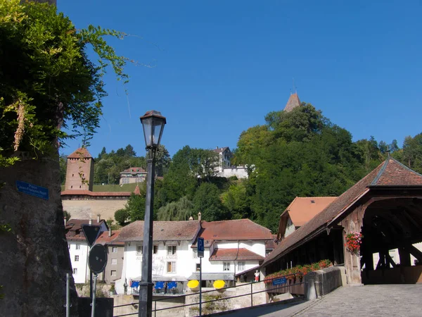 Fribourg, suizo — Foto de Stock