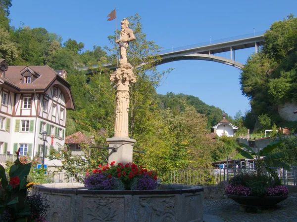 Fribourg, swiss — стоковое фото