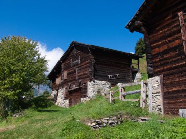 Paysage du valais, suisse