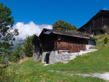 Paysage du valais, suisse