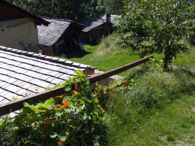 Paysage du valais, suisse