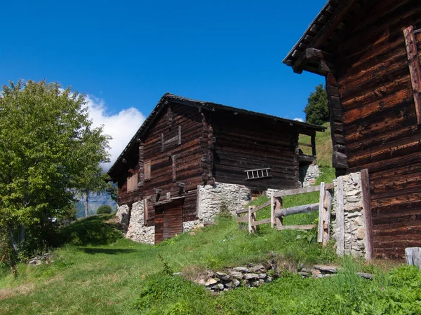 Paysage Wallis Schweiz — Stockfoto