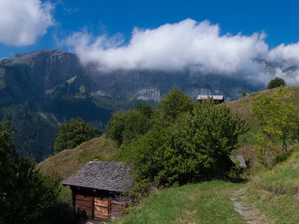 Paysage Valais Suisse — Stock Photo, Image