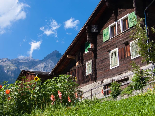 Paysage Valais Suisse — стоковое фото