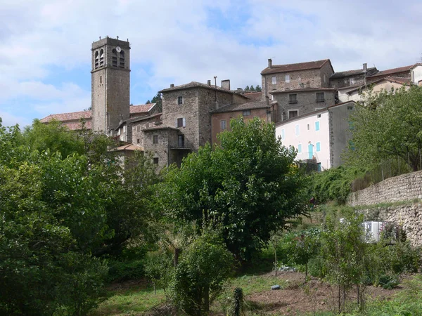 Antraigues sur volane,ardeche,france — Stock Fotó