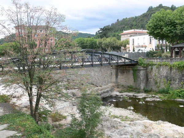 Vals les bains, ardeche, frança — Fotografia de Stock