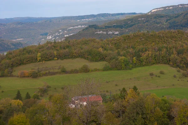 Saniat, jura, frança — Fotografia de Stock