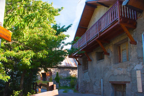 Guibertes, monetier, hautes alpes, frança — Fotografia de Stock