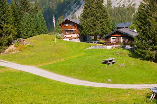 Lac de tanay, vaud, swiss — Stok Foto