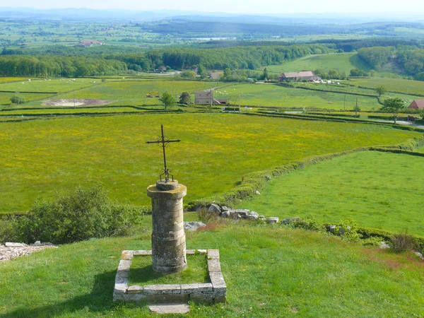 Mont saint vincent,saone et loire,france — 图库照片