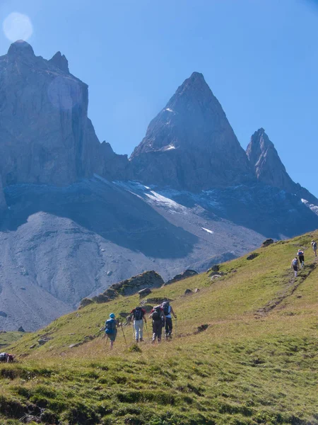 Nadel von arves, savoie, rhne-alpes, franz — Stockfoto