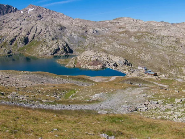 Ledovec, světec sorlin - col de la croix de fer - savoie, Francie — Stock fotografie