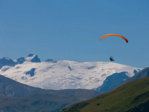 Passe de croix de fer, haute savoie, frança — Fotografia de Stock