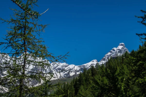 Landschaft der italienischen Alpen — Stockfoto