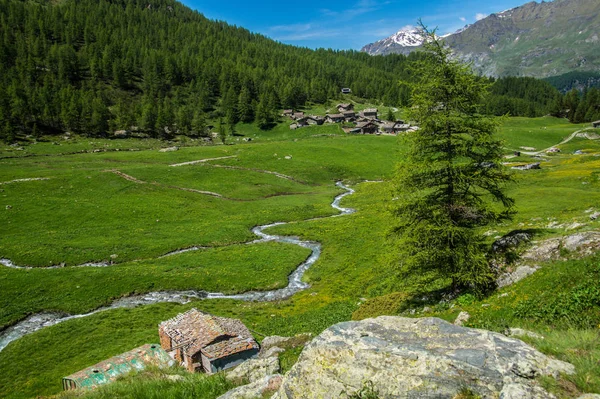 Lansekap dari alpen Italia — Stok Foto