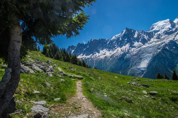 Lanskap alpine Perancis — Stok Foto