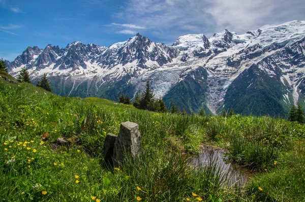 フランス高山の風景 — ストック写真